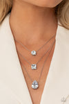 Paparazzi Lustrous Layers Necklace White