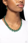 Paparazzi Manhattan Mogul Necklace Green