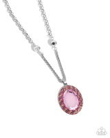 Paparazzi Manufactured Majesty Necklace Pink