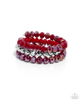 Paparazzi Memorable Makeover Bracelet Red