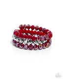 Paparazzi Memorable Makeover Bracelet Red