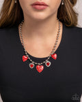 Paparazzi Mutual Affection Necklace Red