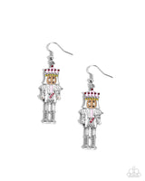 Paparazzi Nutcracker Nostalgia Earrings Multi