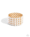 Paparazzi Ombré Overture Bracelet Gold