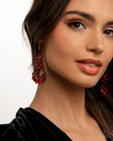 Paparazzi Opera Stage Earrings Red