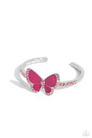 Paparazzi Particularly Painted Bracelet Pink