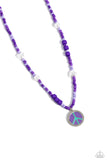 Paparazzi Pearly Possession Necklace Purple