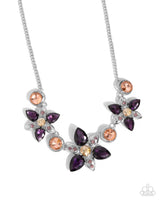 Paparazzi Perennial Promise Necklace Purple & Pushing Perfection Earrings Purple