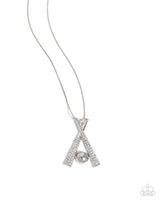 Paparazzi Play Ball! Necklace White