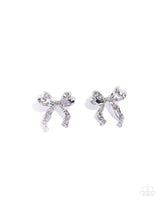 Paparazzi Princess Treatment Earrings Silver