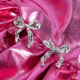 Paparazzi Princess Treatment Earrings Silver