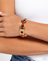 Paparazzi Fitted Fancy Bracelet Purple