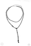 Paparazzi Reeling in Radiance Necklace Black