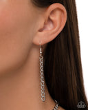 Paparazzi Refreshing Roses Earrings Silver