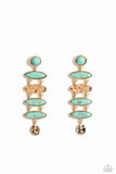 Paparazzi Rustic Reverie Earrings Blue