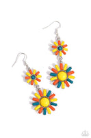 Paparazzi SUN and Fancy Free Necklace Yellow & SUN Wild Earrings Yellow