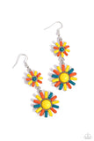 Paparazzi SUN and Fancy Free Necklace Yellow & SUN Wild Earrings Yellow