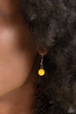 Paparazzi SUN and Fancy Free Necklace Yellow & SUN Wild Earrings Yellow