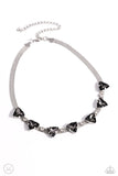 Paparazzi Strands of Sass Necklace Silver