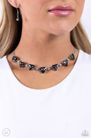 Paparazzi Strands of Sass Necklace Silver