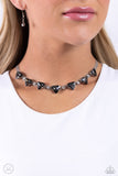 Paparazzi Strands of Sass Necklace Silver