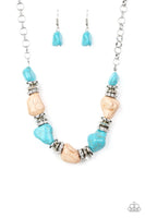 Paparazzi Stunningly Stone Age Necklace Multi