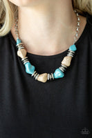 Paparazzi Stunningly Stone Age Necklace Multi