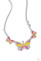 Paparazzi The FLIGHT Direction Necklace Yellow