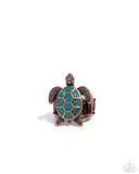 Paparazzi Turtle Triumph Ring Copper