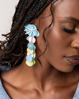 Paparazzi Under the Waves Earrings Blue