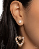 Paparazzi Valentines Vision Earrings Gold