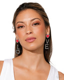 Paparazzi Visible Valentines Earrings Black