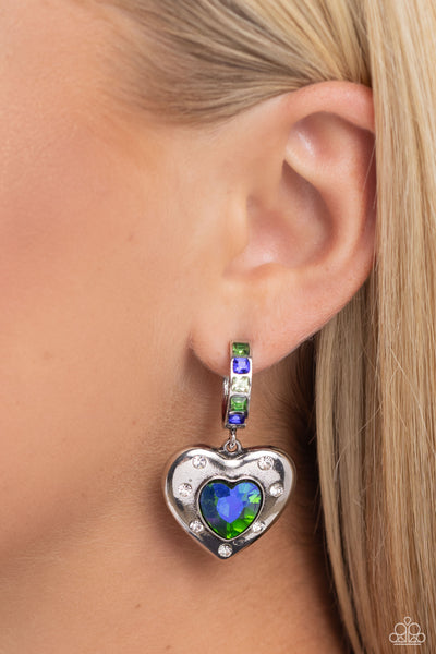 Paparazzi We Are Young Earrings Green