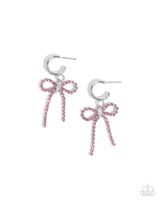 Paparazzi Whispering Whimsy Earrings Pink