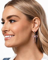 Paparazzi Whispering Whimsy Earrings Pink