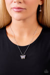 Paparazzi Whispering Wings Necklace Yellow