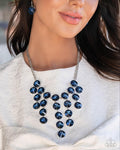 Paparazzi Spotlight Stunner Necklace Blue