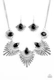 Paparazzi Miss YOU-niverse Necklace Black - Glitz By Lisa 