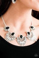 Paparazzi Miss YOU-niverse Necklace Black - Glitz By Lisa 