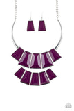 Paparazzi Lions, TIGRESS, and Bears Necklace - Purple - Glitz By Lisa 