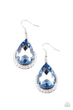 Paparazzi Mega Marvelous Earrings Blue