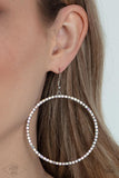 Paparazzi Wide Curves Ahead Earrings Multi (Iridescent)