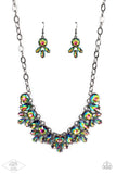 Paparazzi Combustible Charisma Necklace Multi (Oil Spill)