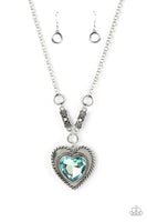 Paparazzi Heart Full of Fabulous Necklace Blue