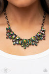 Paparazzi Combustible Charisma Necklace Multi (Oil Spill)