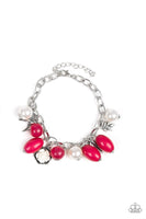 Paparazzi Love Doves Bracelet Pink - Glitz By Lisa 