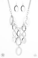 Paparazzi A Silver Spell Necklace - Glitz By Lisa 