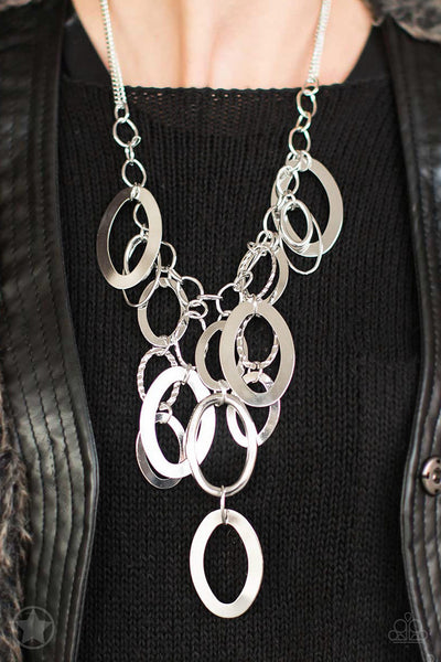 Paparazzi A Silver Spell Necklace - Glitz By Lisa 