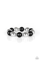 Paparazzi So Not Sorry Bracelet Black - Glitz By Lisa 