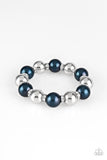 Paparazzi So Not Sorry Bracelet Blue - Glitz By Lisa 